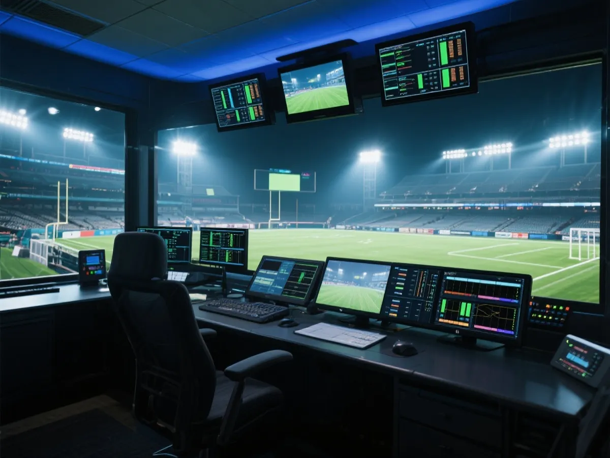 赛事分析与数据监测界面